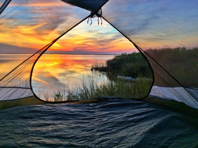 Палаточный лагерь река Чусовая