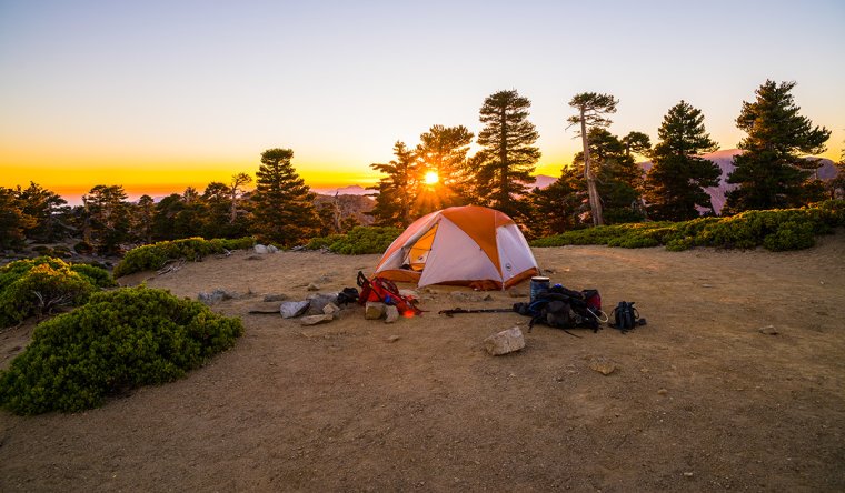 Реклама палатки