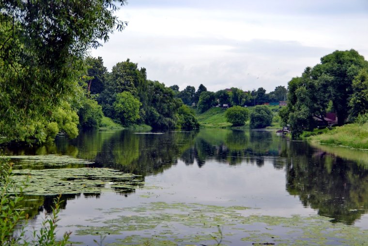 Река Пахра Подольск