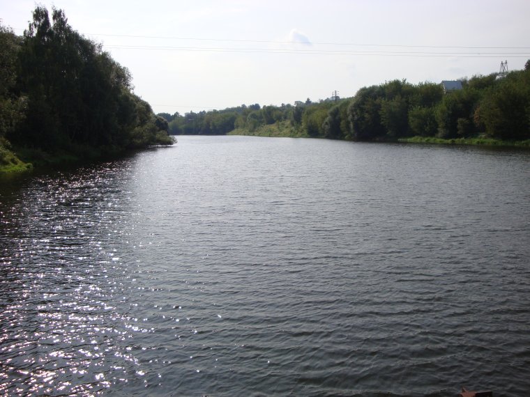 Река Пахра Подольск 1900