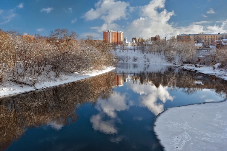 Парк Талалихина в Подольске Пахра