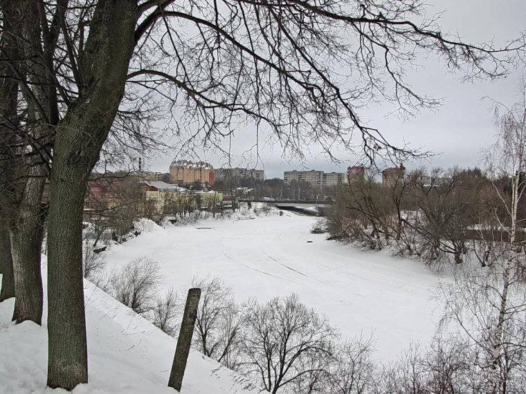 Подольск 2010 река Пахра