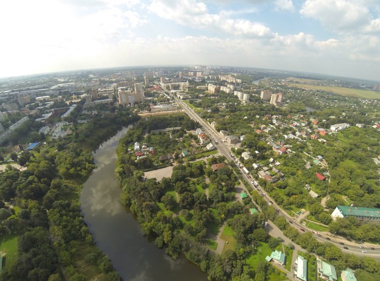 Река Яуза Мытищи