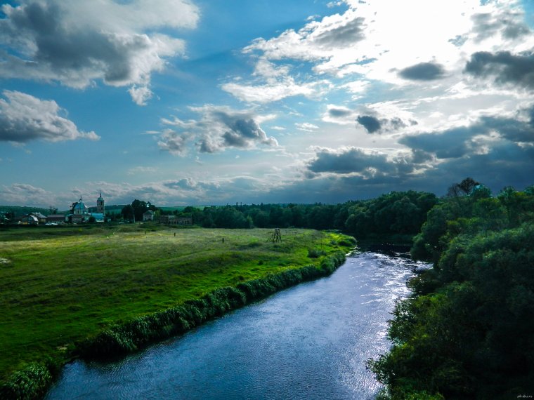 Речка Пехорка в Балашихе