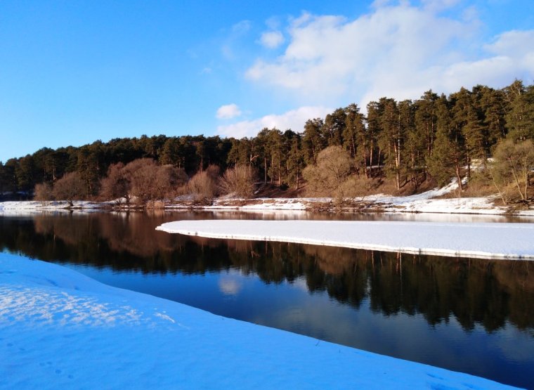 Подольск 2010 река Пахра