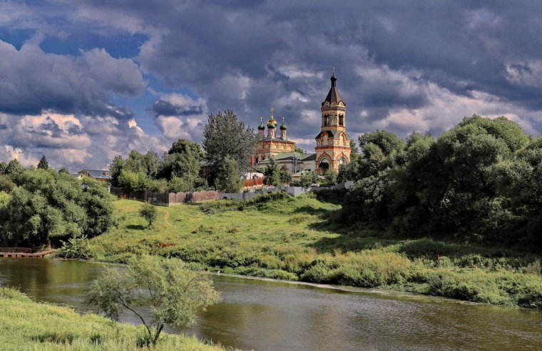 Река Пахра Новленское