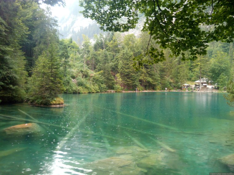 Берн голубое озеро