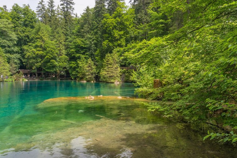 Берн голубое озеро