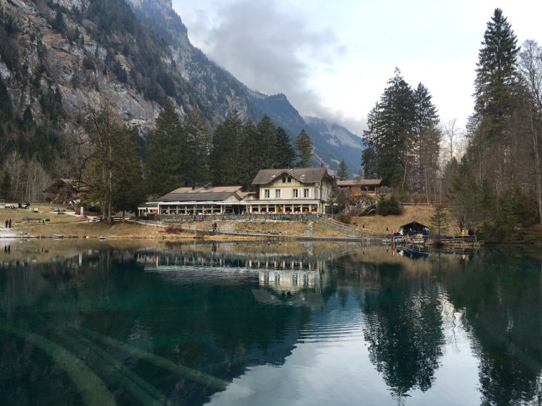 Озеро bleu, Аролла, Швейцария