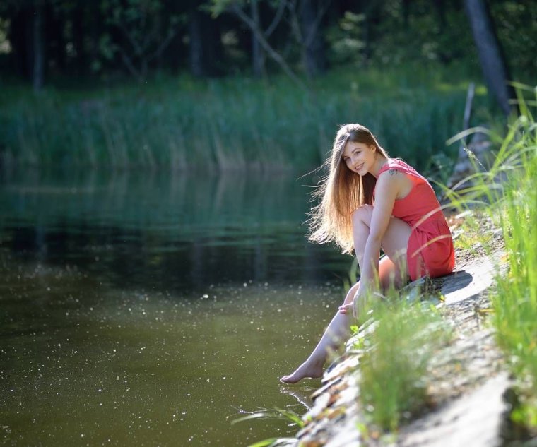 Фотосессия на озере