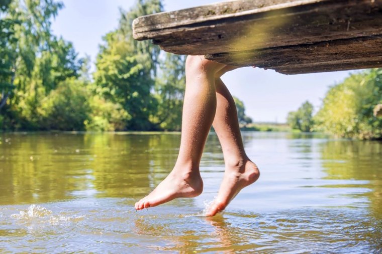 Купание в водоемах