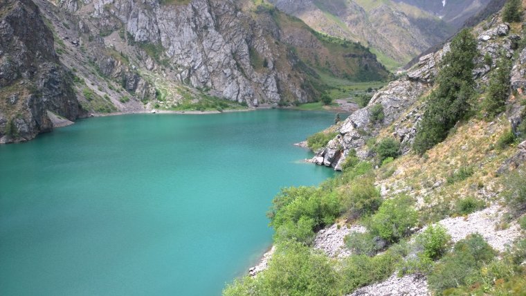 Урунгач озеро Узбекистан