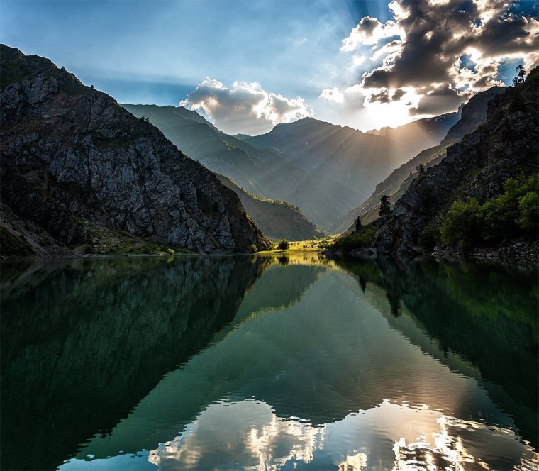 Нефритовое озеро Урунгач