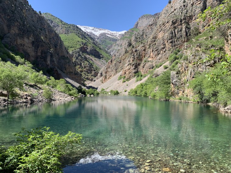 Озеро Урунгач зимой