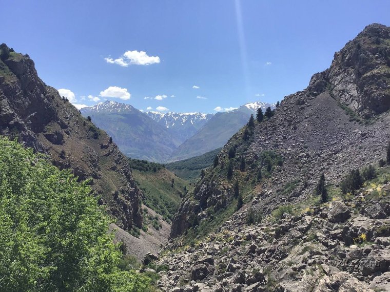 Нефритовое озеро Урунгач на карте