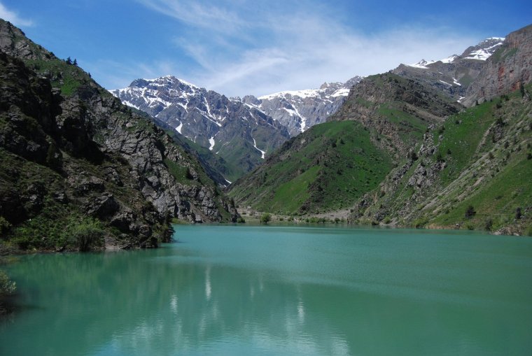 Нефритовое озеро в Ташкенте