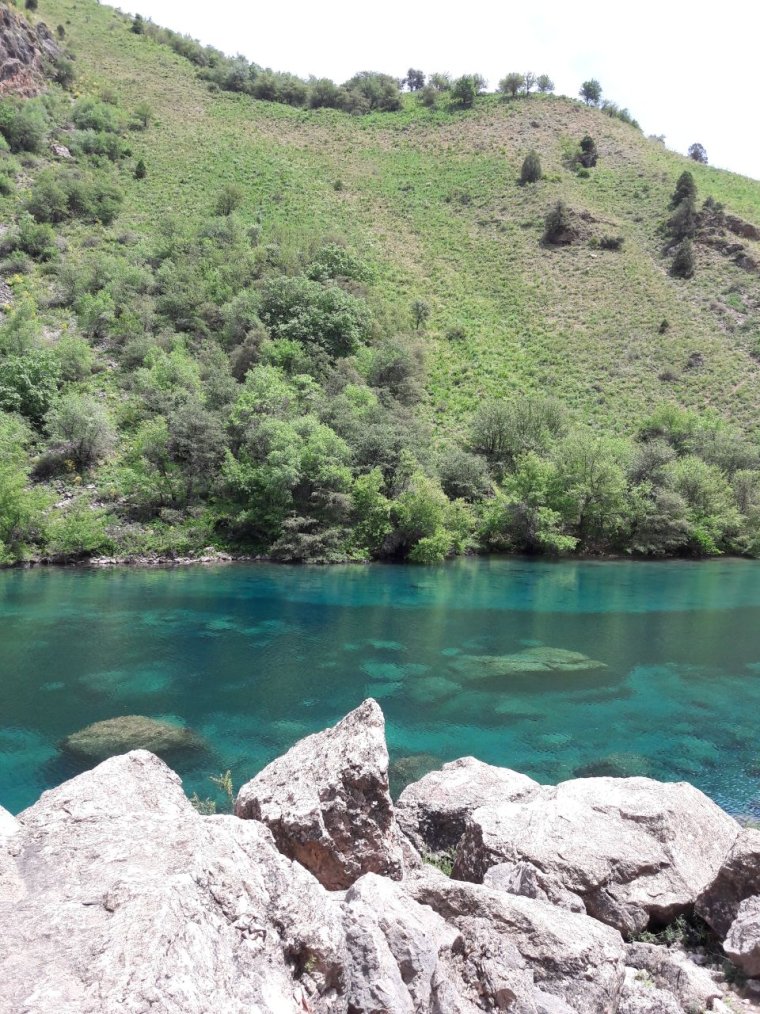 Река Пскем в Узбекистане