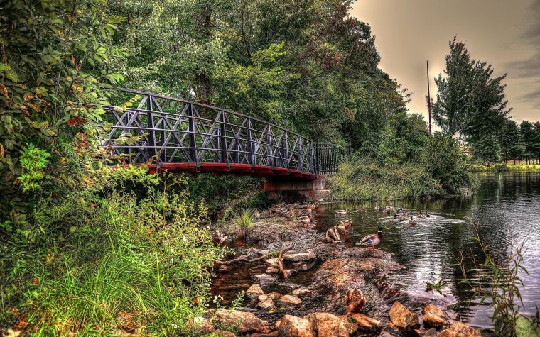 Мост Кромлау Германия