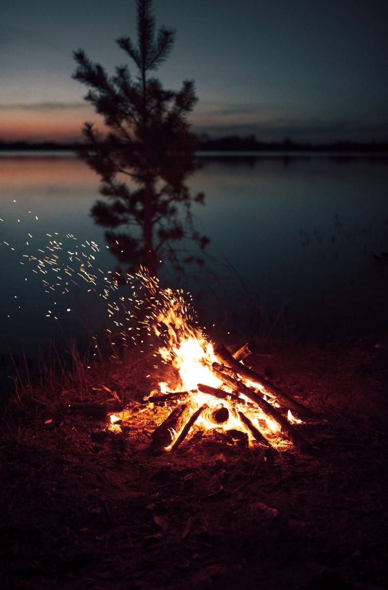 Ночной костер