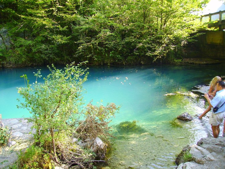 Красносулинский затопленный каньон