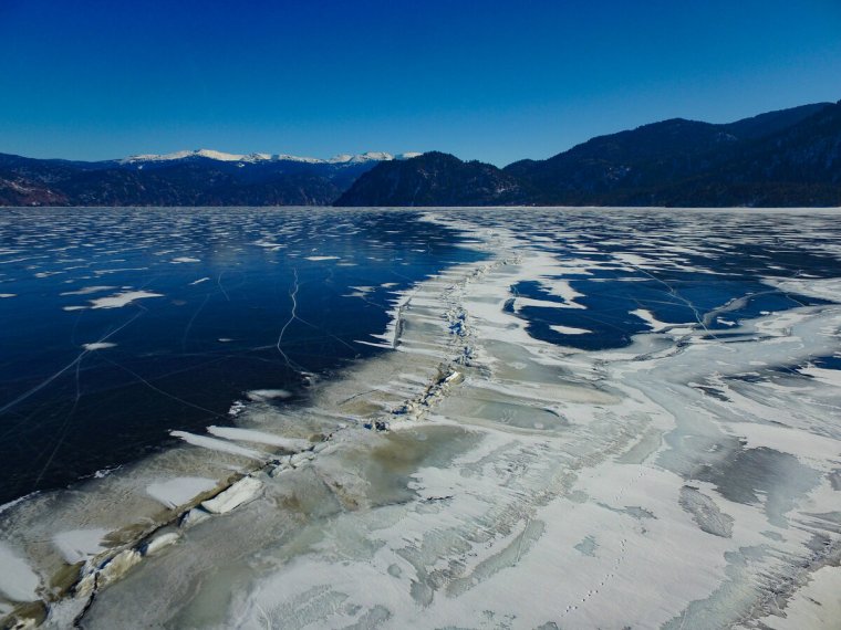 Озеро большой алагёль