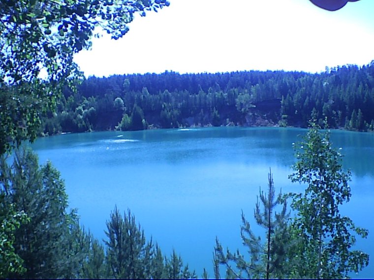 Голубые озёра Александровск Пермский край зимой