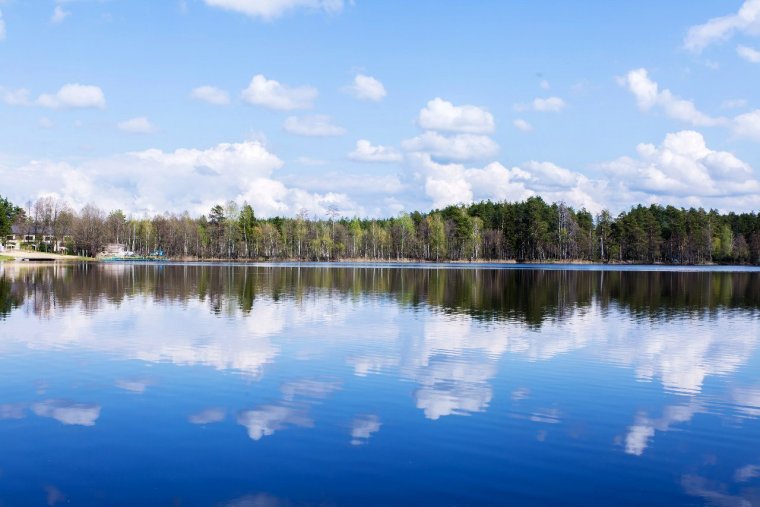 Кругловское озеро Подмосковье
