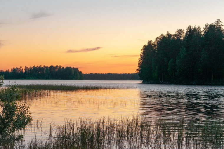 Озеро Манитоба зимой Канада лед
