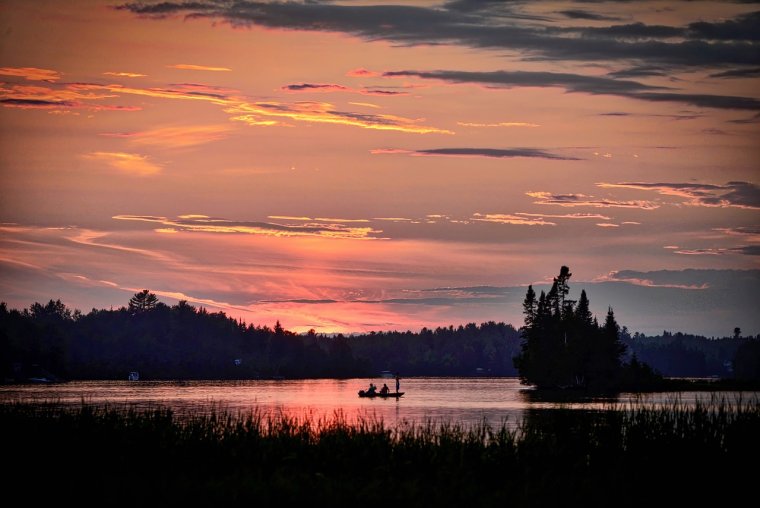 Сумерки пейзаж