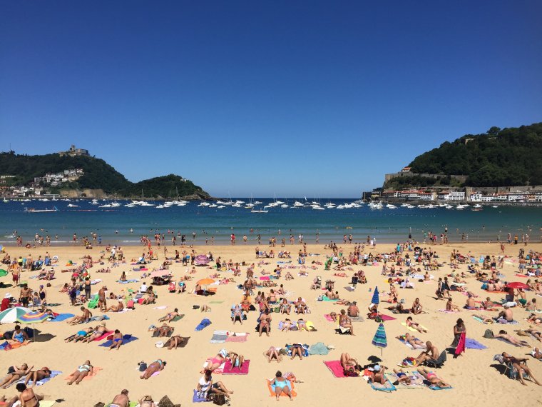 Пляж Сан Себастьян Барселона