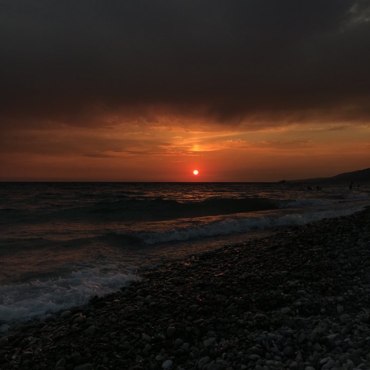 Берег ночью