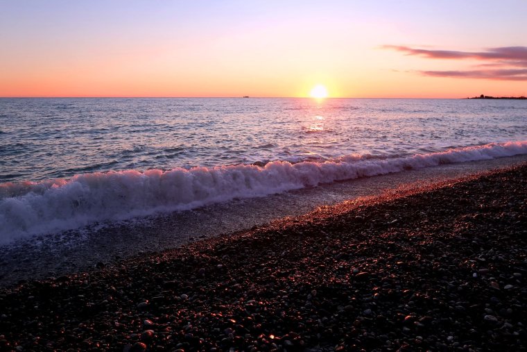 Город Сочи ночь набережная