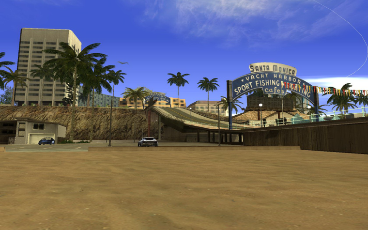 Пляж Санта Мария Сан андреас