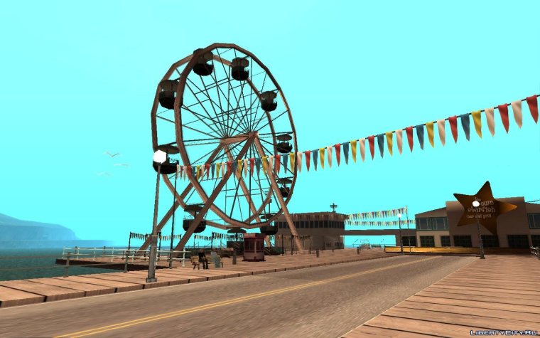 ГТА 5 колесо обозрения