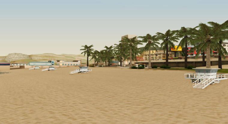 Пляж Санта Мария самп