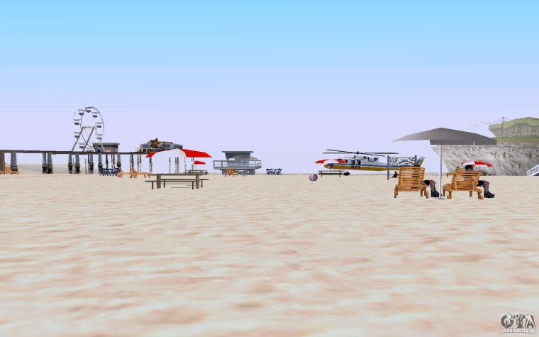 ГТА Сан андреас пляж Санта Мария