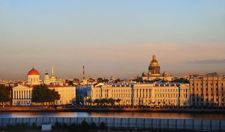Санкт Петербург панорама