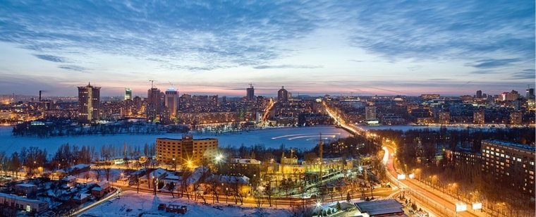 Донецк панорама