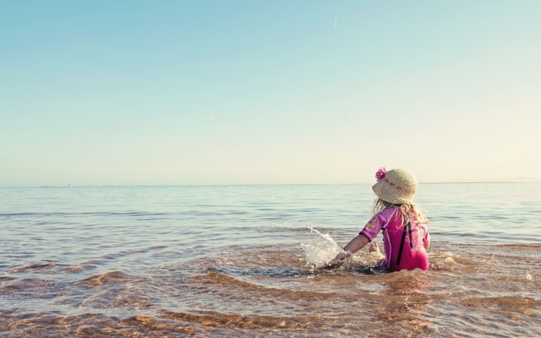 Фон море для детей