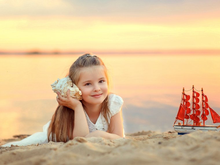 Алые паруса Ассоль ребенок