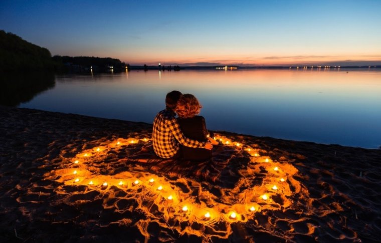 Романтика на берегу