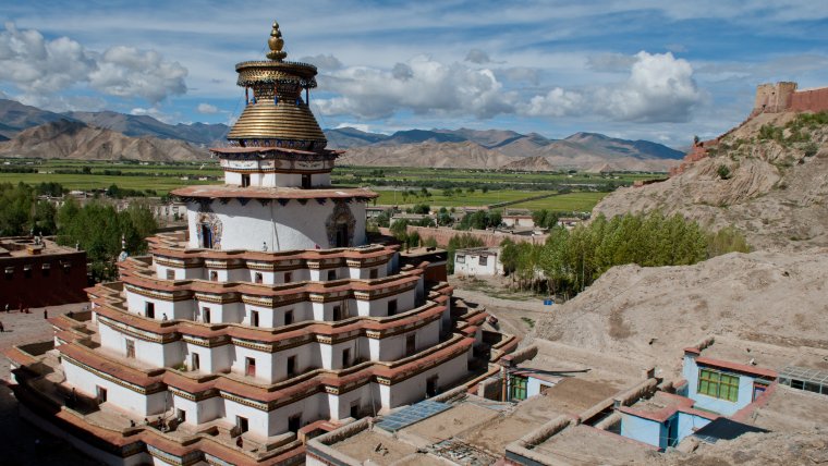 Ламаизм храм Тибет