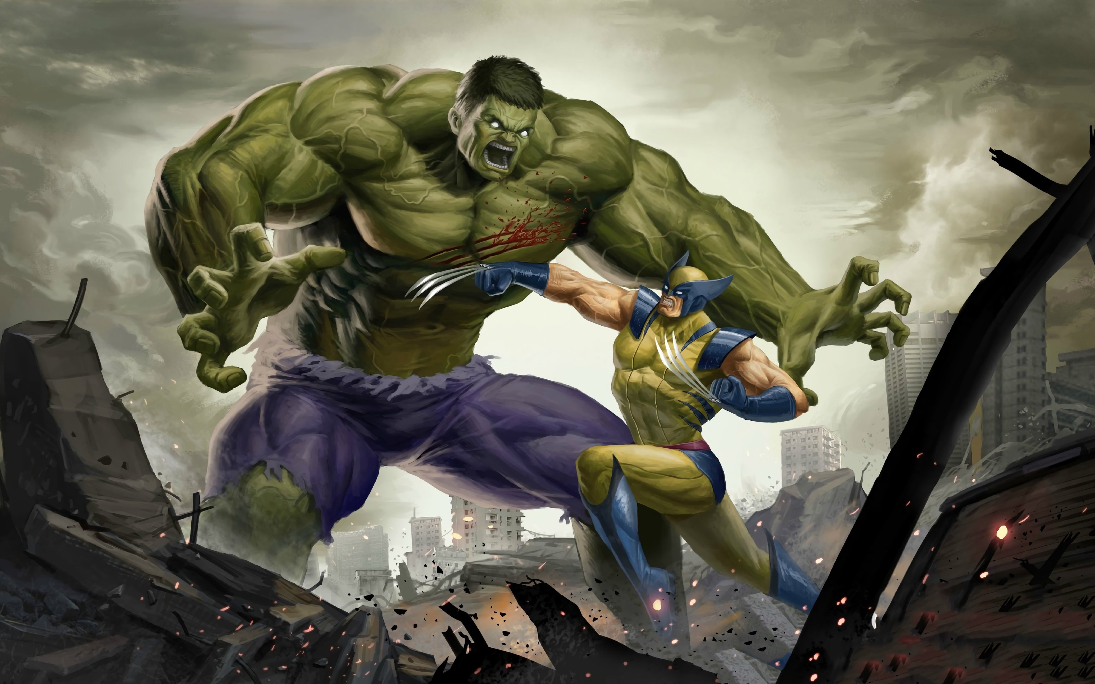 Халк это. Wolverine vs Hulk. Халк против Росомахи. Халк против Росомахи 2009.