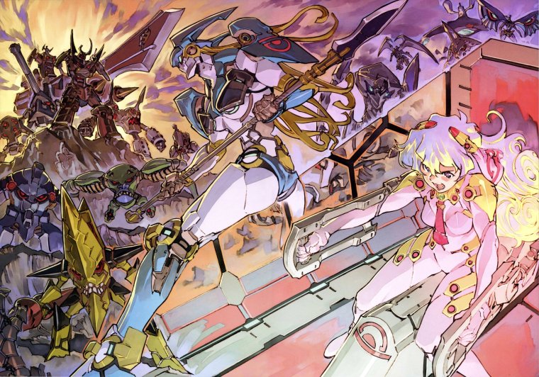 Аниме Tengen Toppa Gurren Lagann