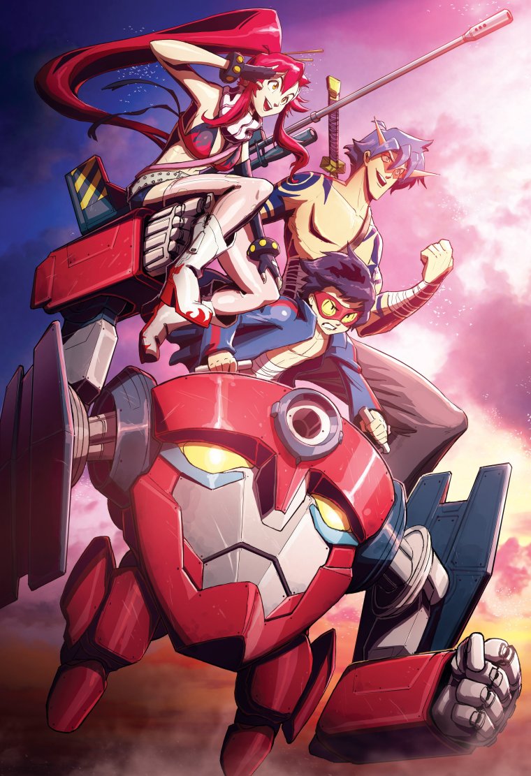 Аниме Tengen Toppa Gurren Lagann