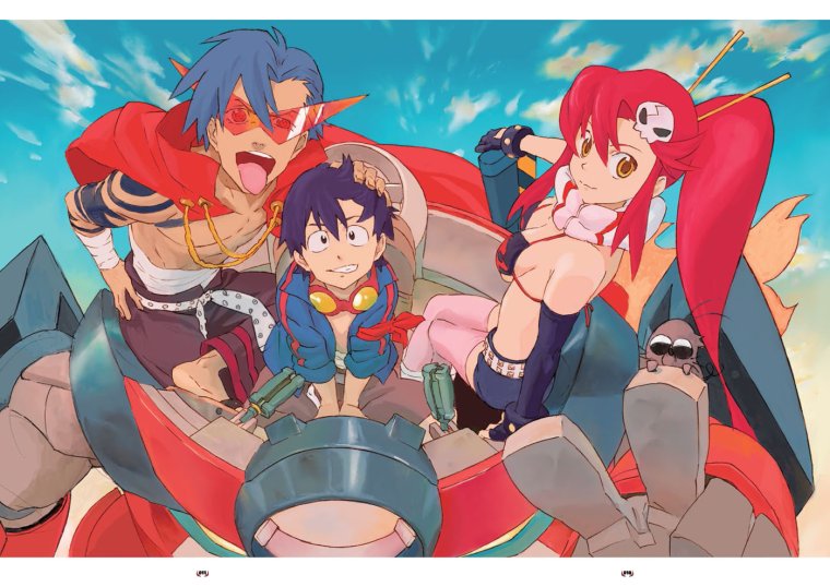 Tengen Toppa Gurren Lagann Yoko аниме