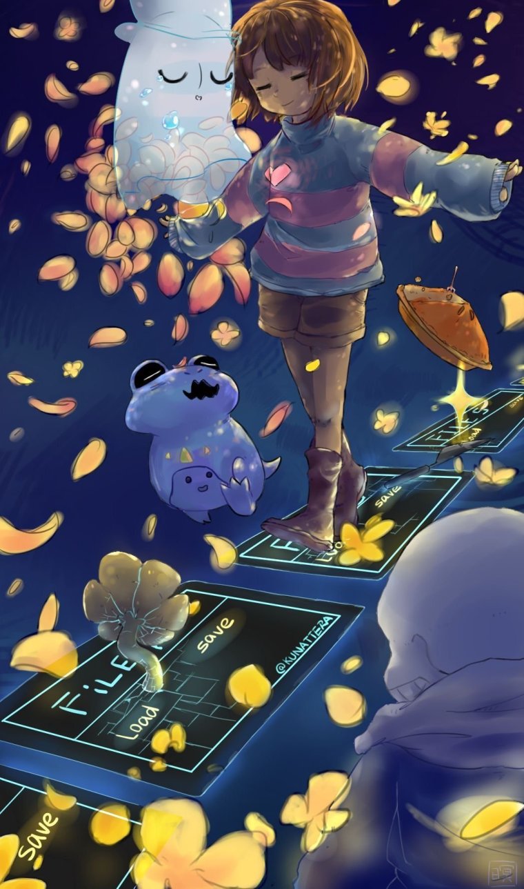 Undertale арты