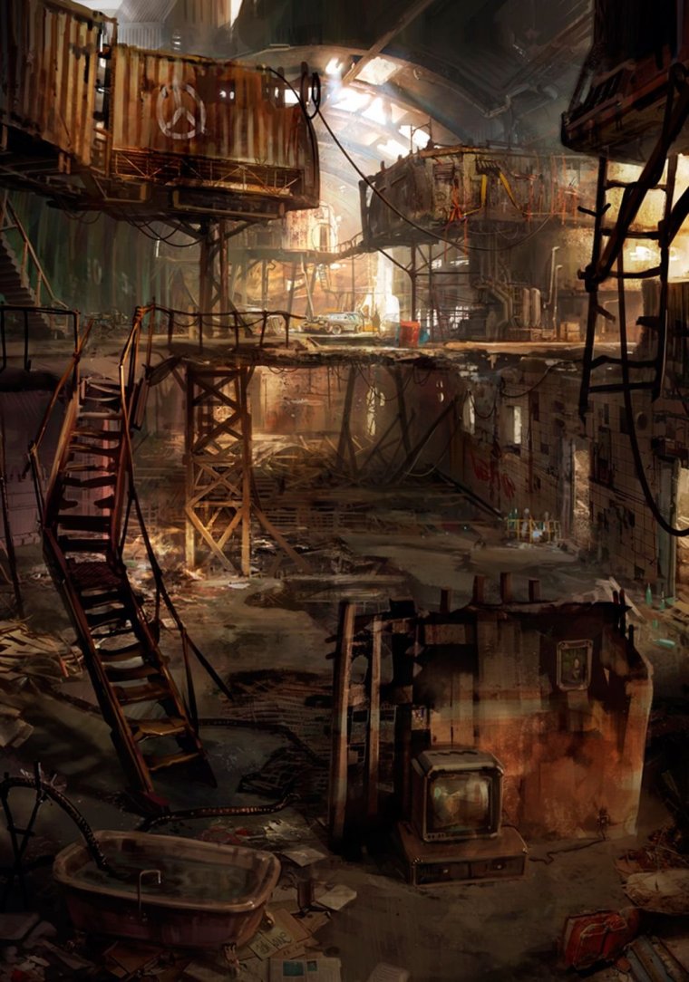 Метро 2033 заброшенный город