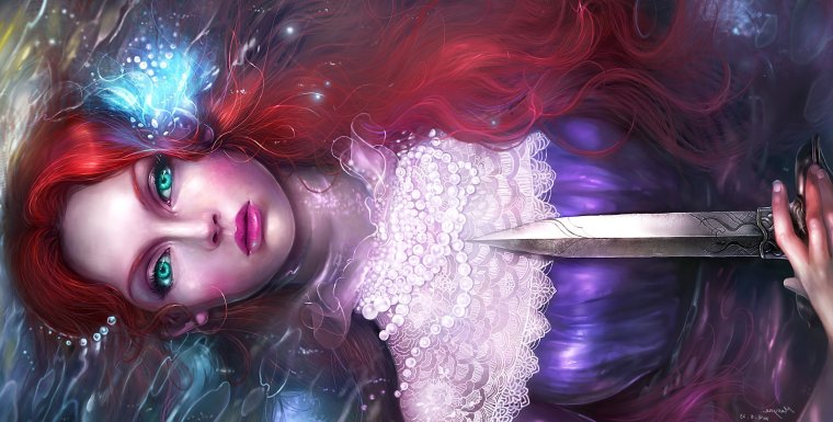 Фэнтези девушки с кинжалами