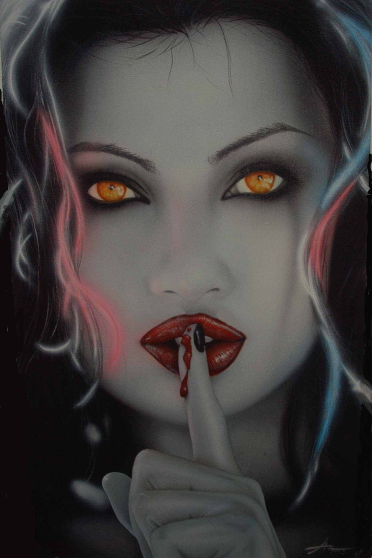 Девушки вампиры красивые